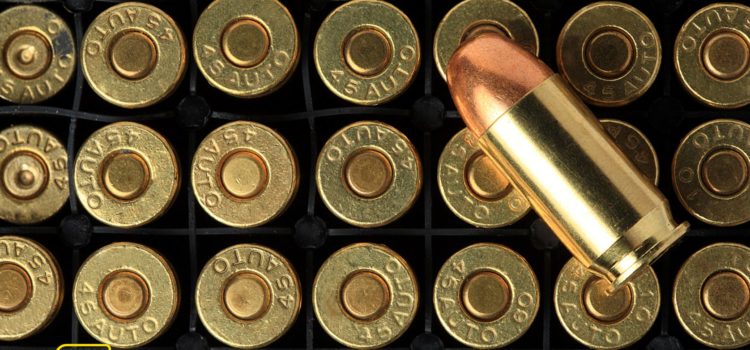A picture of bullets